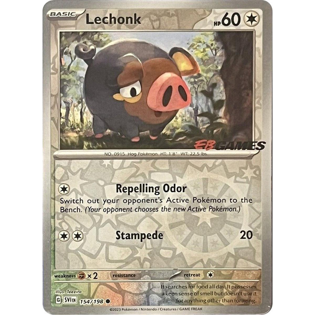 Lechonk - 154/198 (EB Games Promo)