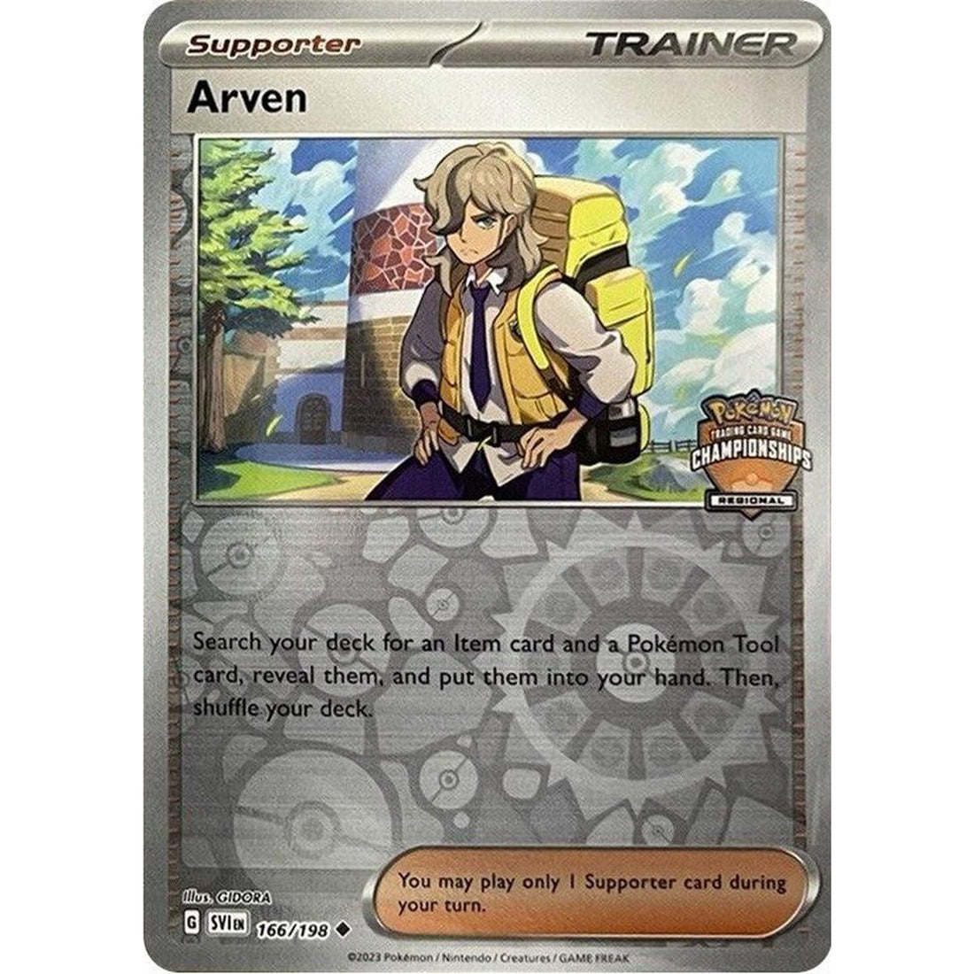 Arven - 166/198 (Regional Championships)