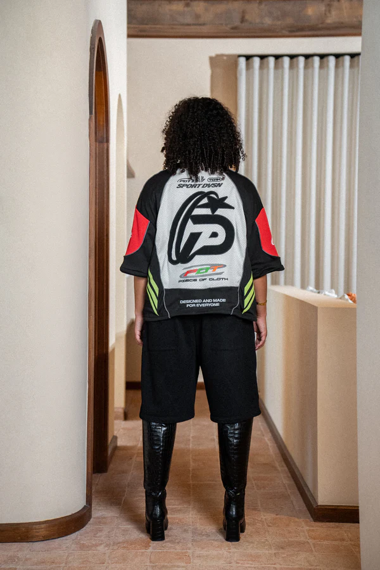 PIRASO DÉ TELA PERFORMANCE REWORKED JERSEY RED