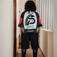 PIRASO DÉ TELA PERFORMANCE REWORKED JERSEY RED