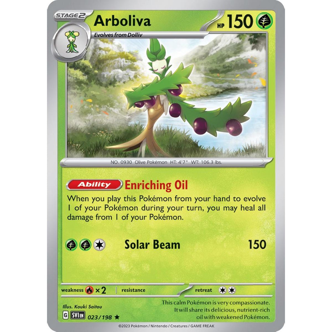 Arboliva - 023/198 (Line Holo)