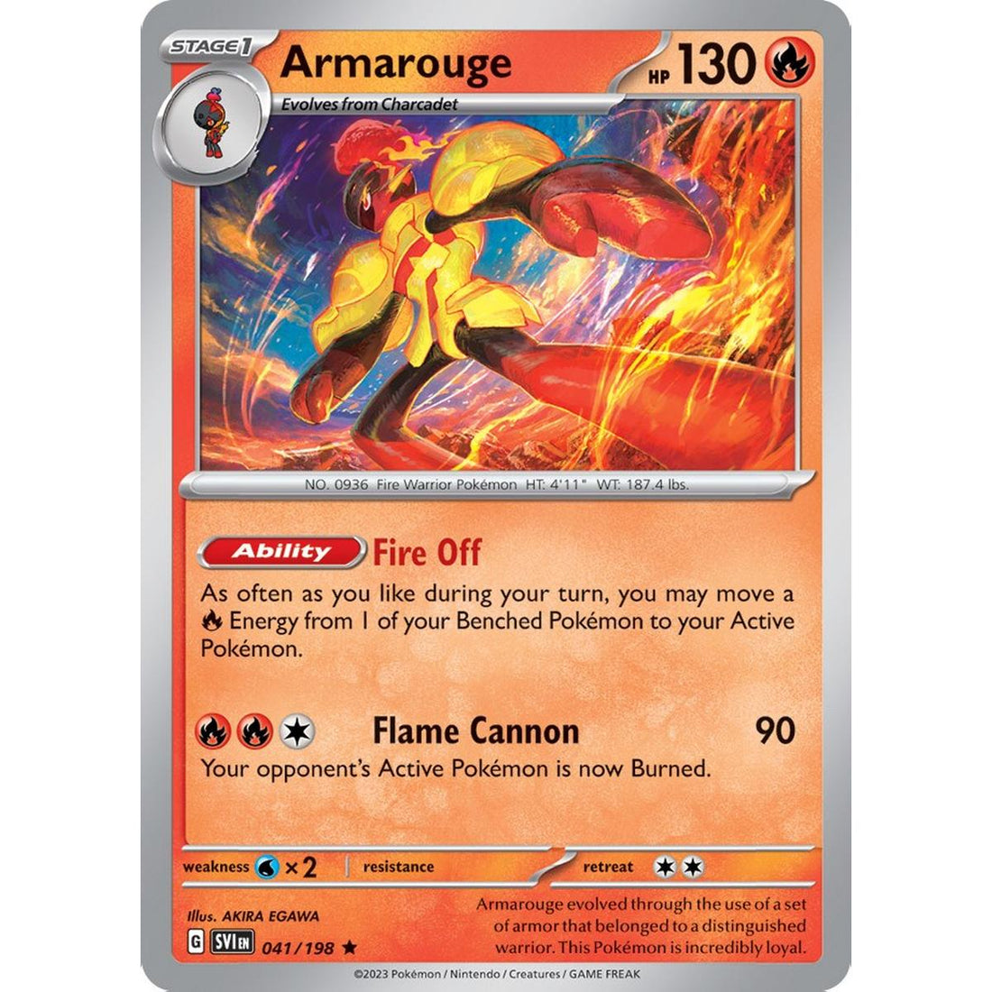 Armarouge - 041/198 (Line Holo)