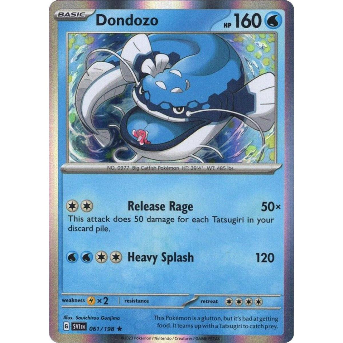 Dondozo - 061/198 (Line Holo)