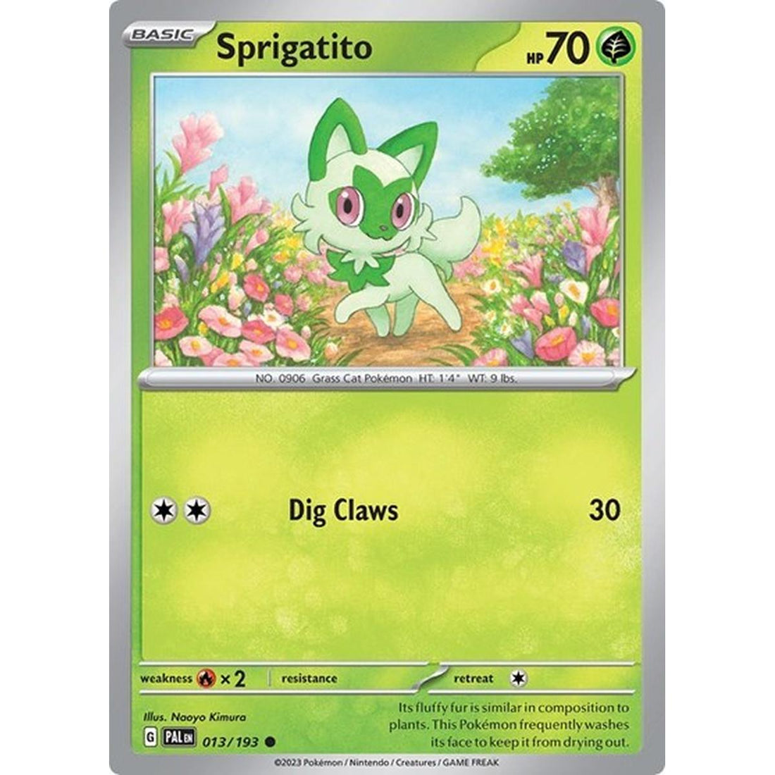 Sprigatito - 013/193 (Summer 2023 Collector Chest)