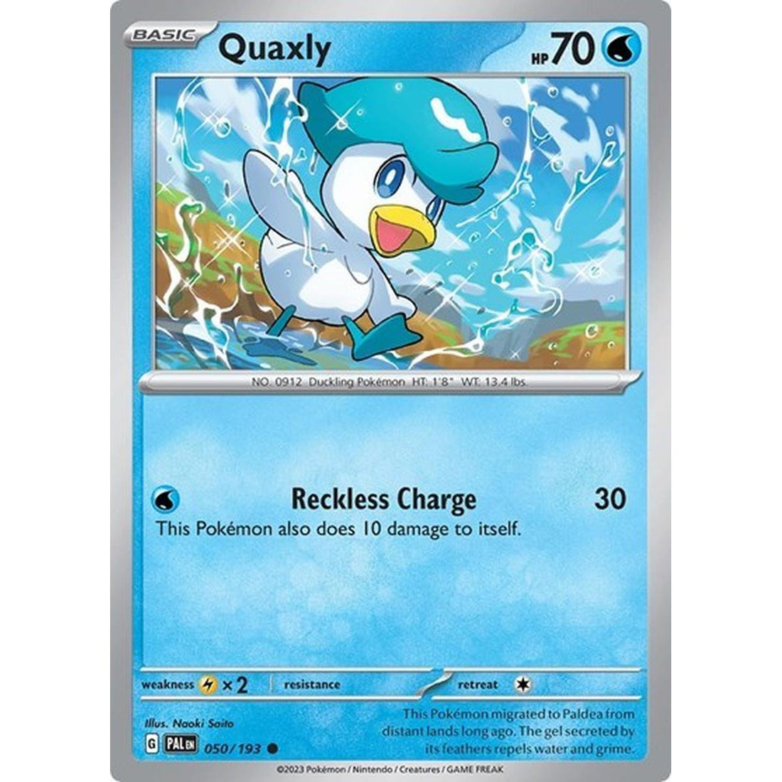 Quaxly - 050/193 (Summer 2023 Collector Chest)