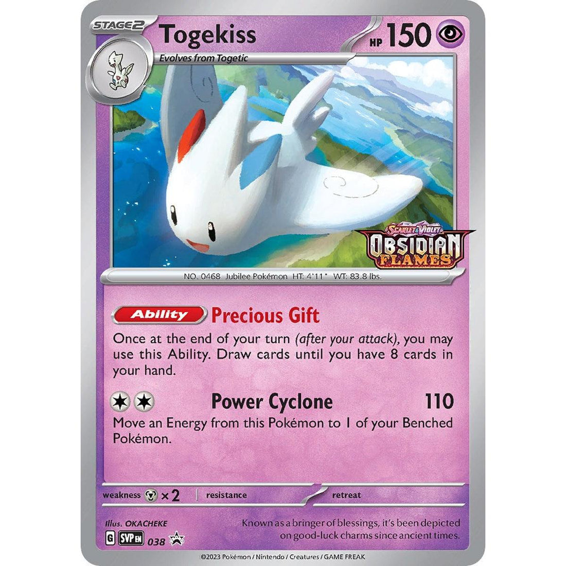 Togekiss - 038 (Prerelease)