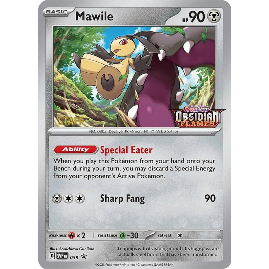 Mawile - 039 (Prerelease) [Staff]