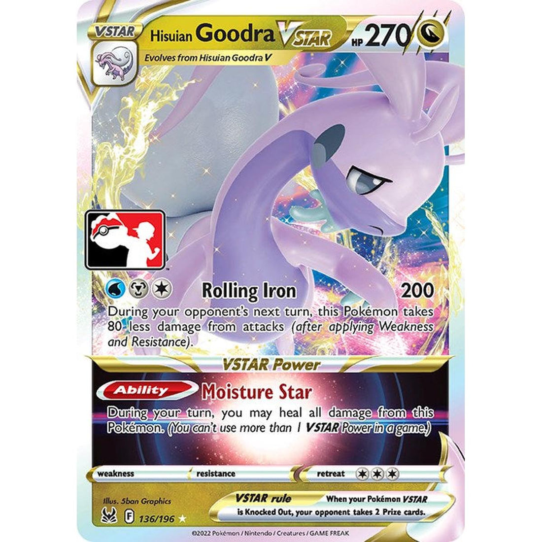 Hisuian Goodra VSTAR - 136/196