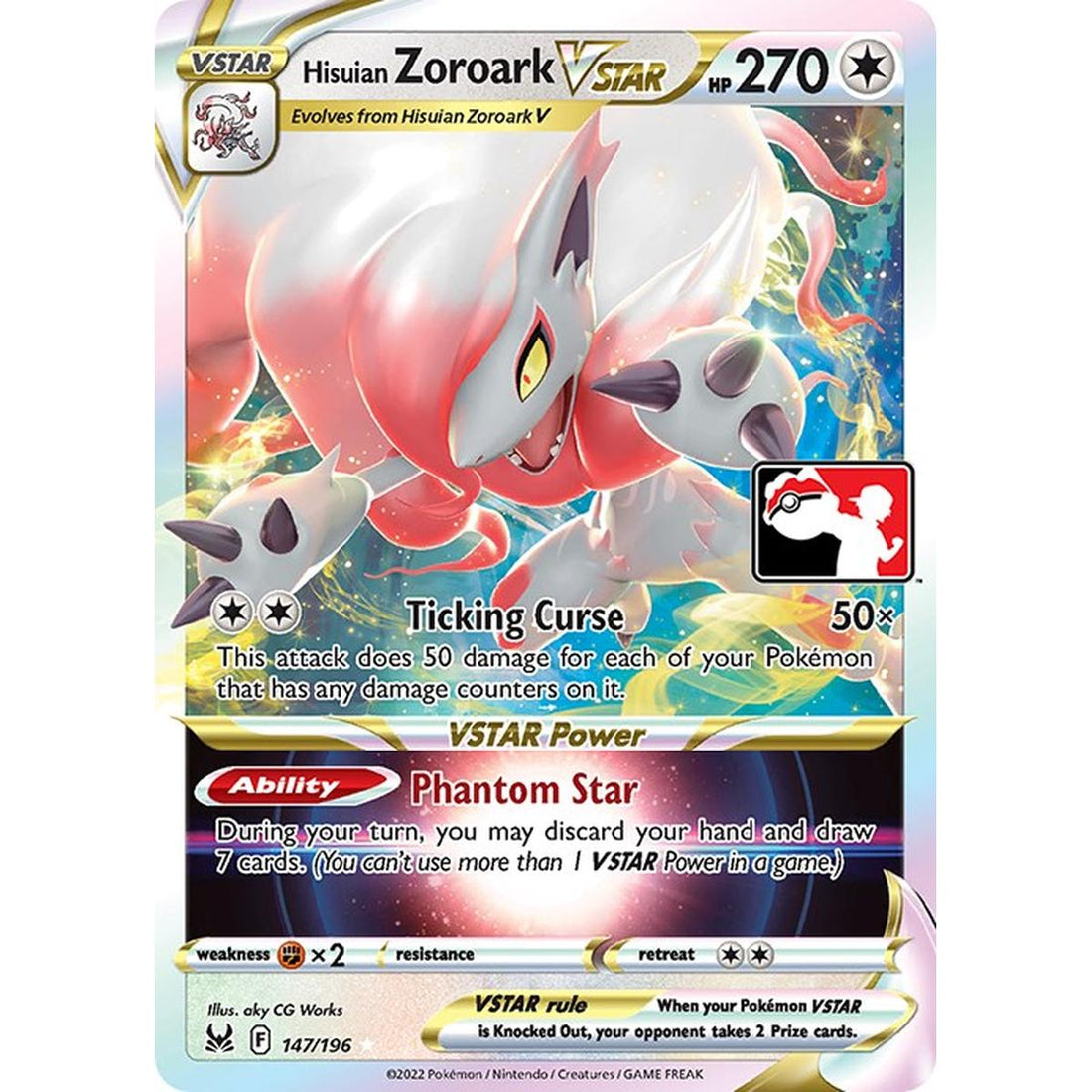 Hisuian Zoroark VSTAR - 147/196