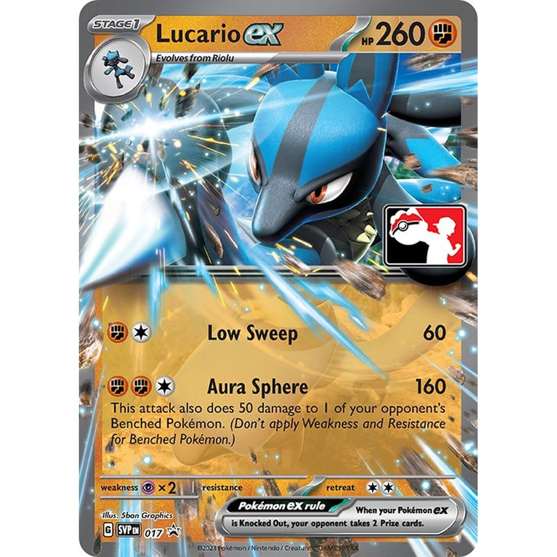 Lucario ex - 017