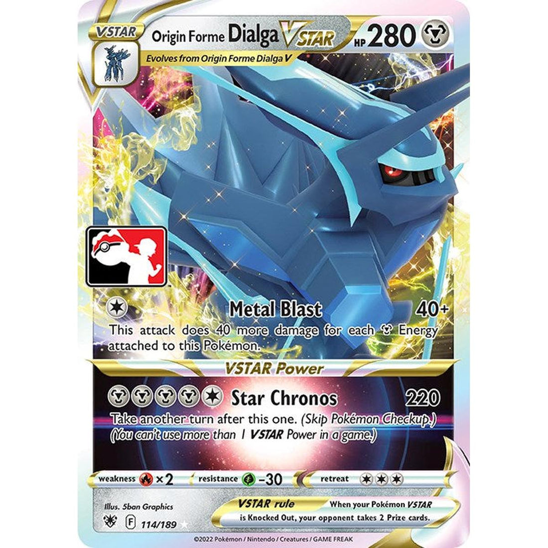 Origin Forme Dialga VSTAR - 114/189