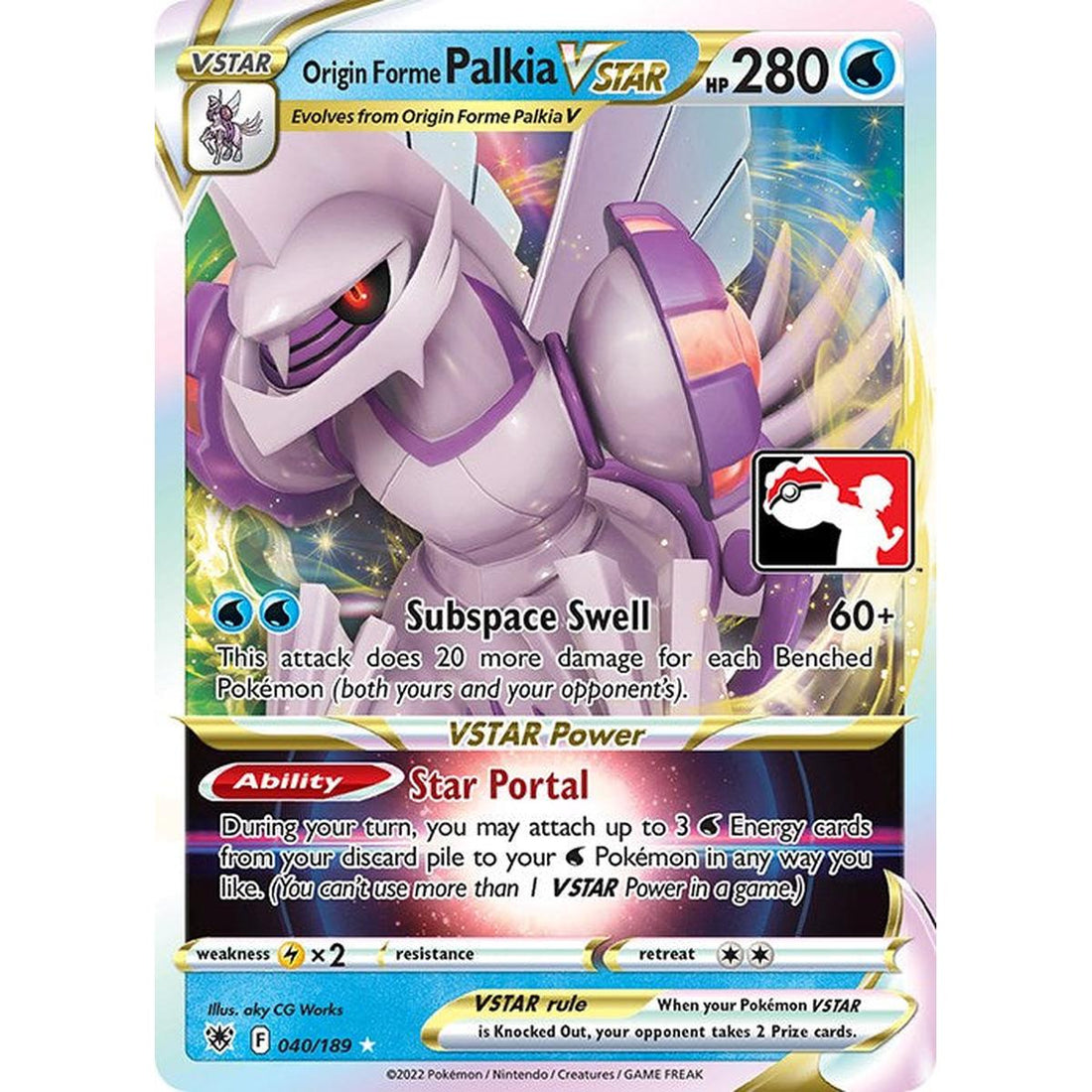Origin Forme Palkia VSTAR - 040/189