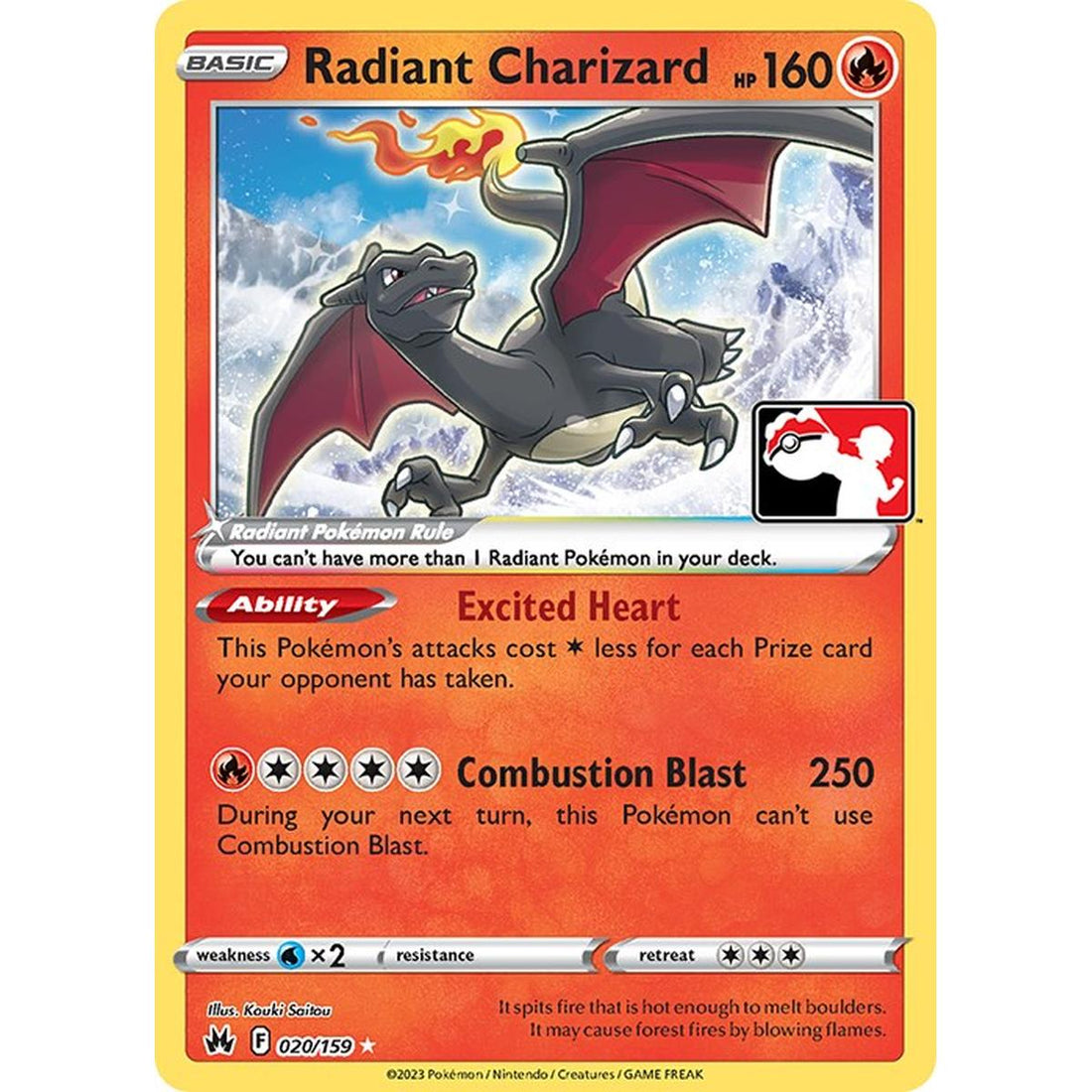 Radiant Charizard - 020/159