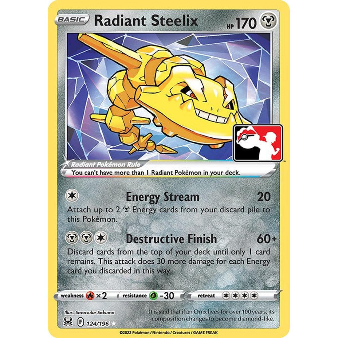 Radiant Steelix - 124/196