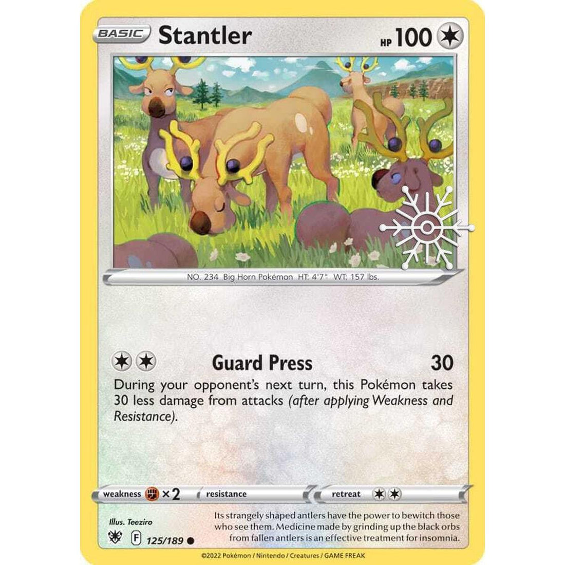 Stantler - 125/189 (Holiday Calendar)