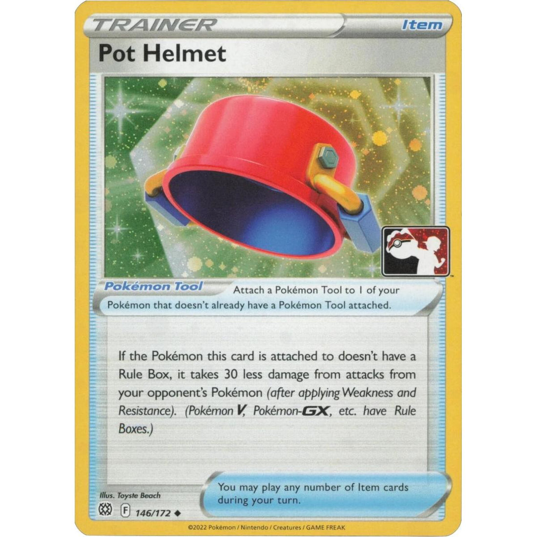 Pot Helmet - 146/172 (Cosmos Holo)