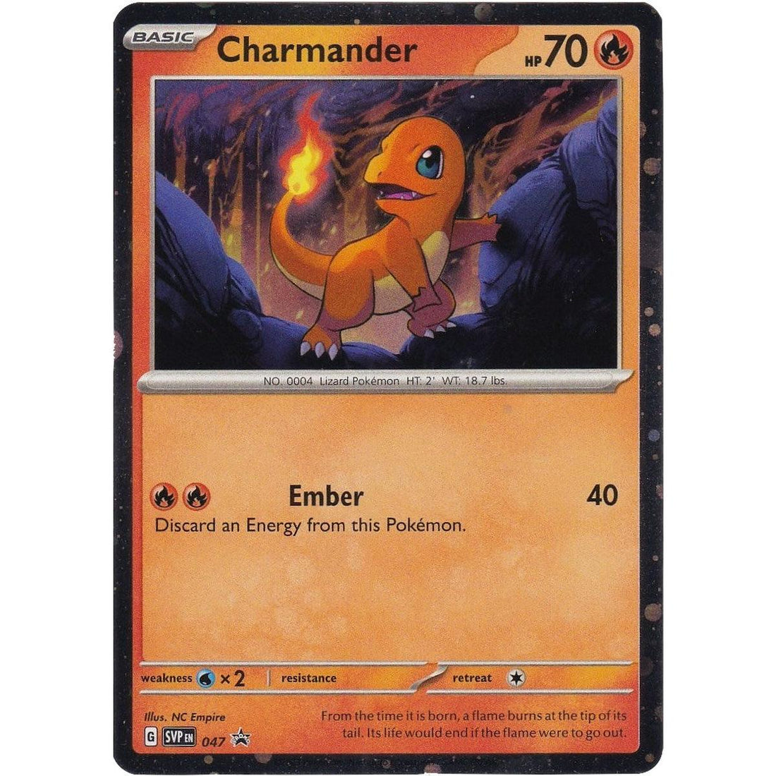 Charmander - 047 (Cosmos Holo)