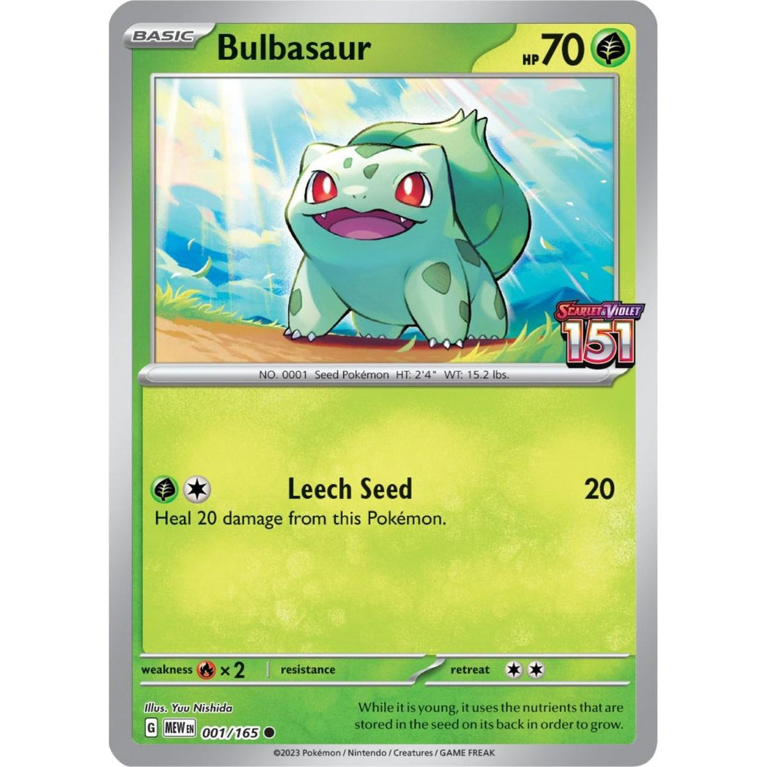 Bulbasaur - 001/165 (Best Buy Exclusive)