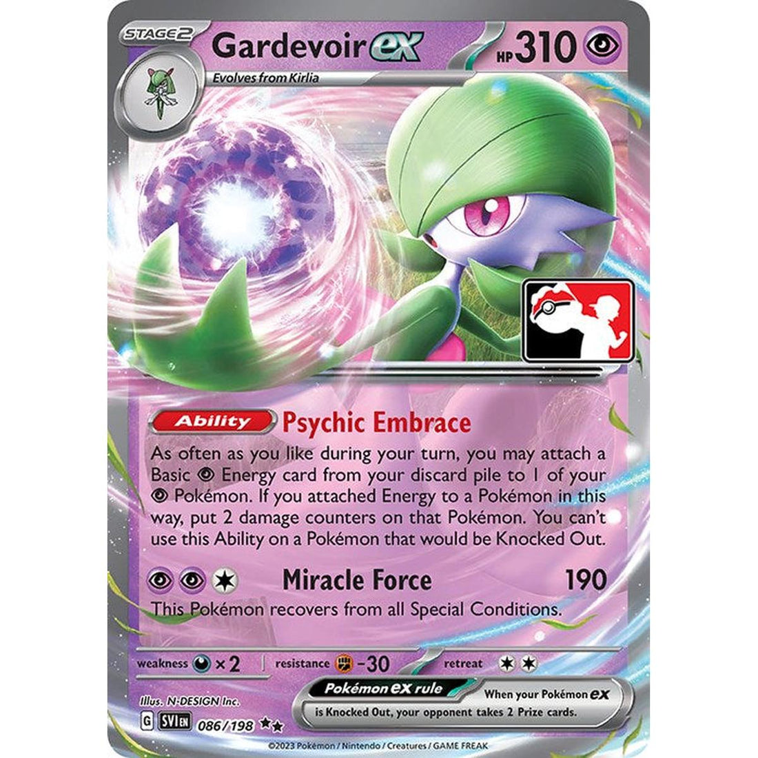 Gardevoir ex - 086/198