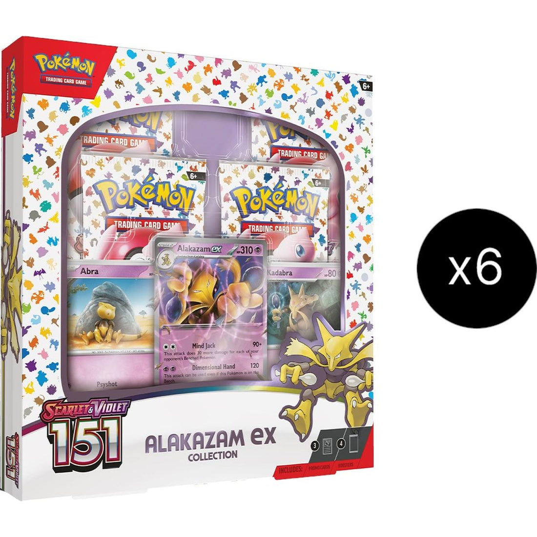 151 Collection Alakazam ex Case
