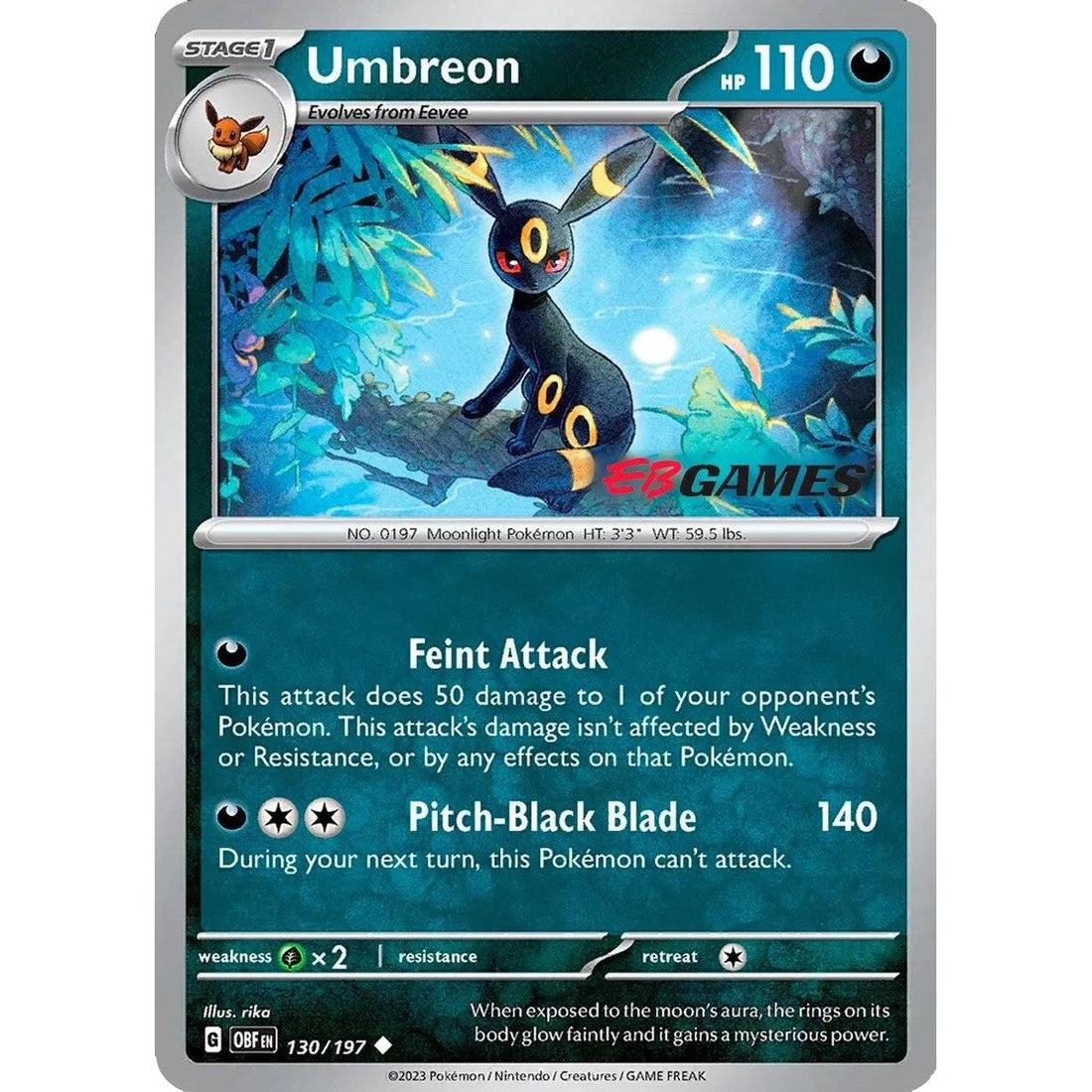 Umbreon - 130/197 (EBGames Exclusive)