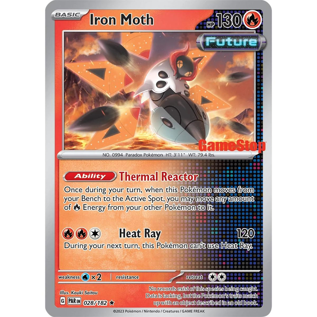 Iron Moth - 028/182 (Gamestop Promo)