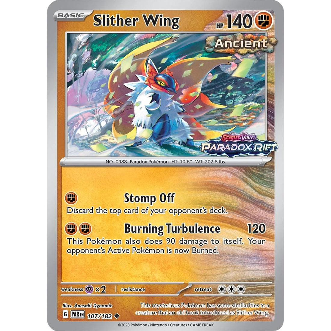 Slither Wing - 107/182 (Store Exclusive Promo)