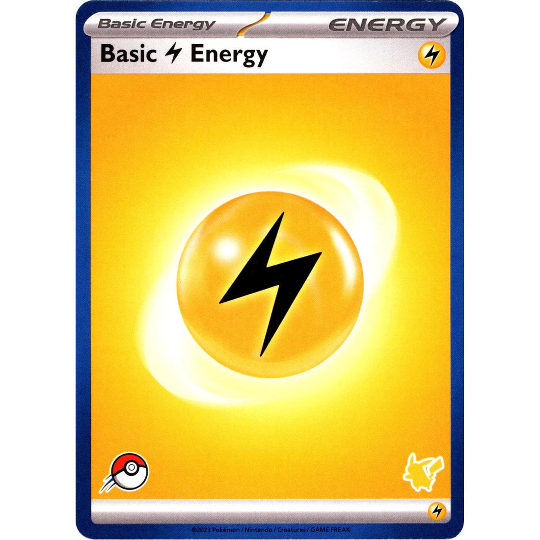 Basic Lightning Energy (Blue Border)