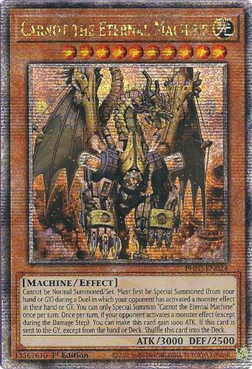 Carnot the Eternal Machine (Quarter Century Secret Rare)