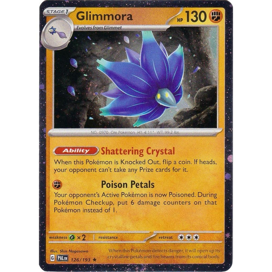 Glimmora - 126/193 (Cosmos Holo)