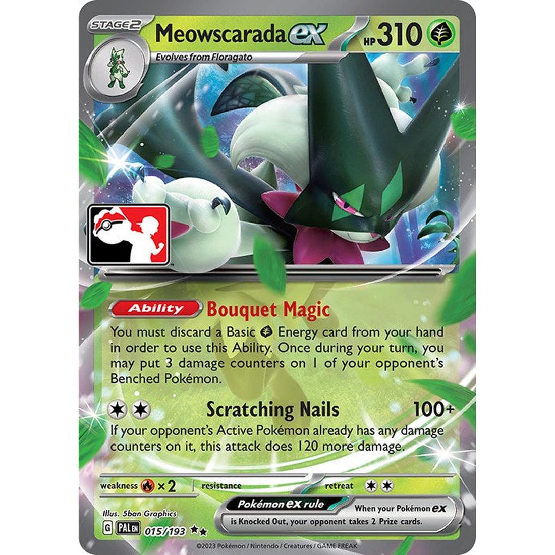 Meowscarada ex - 015/193