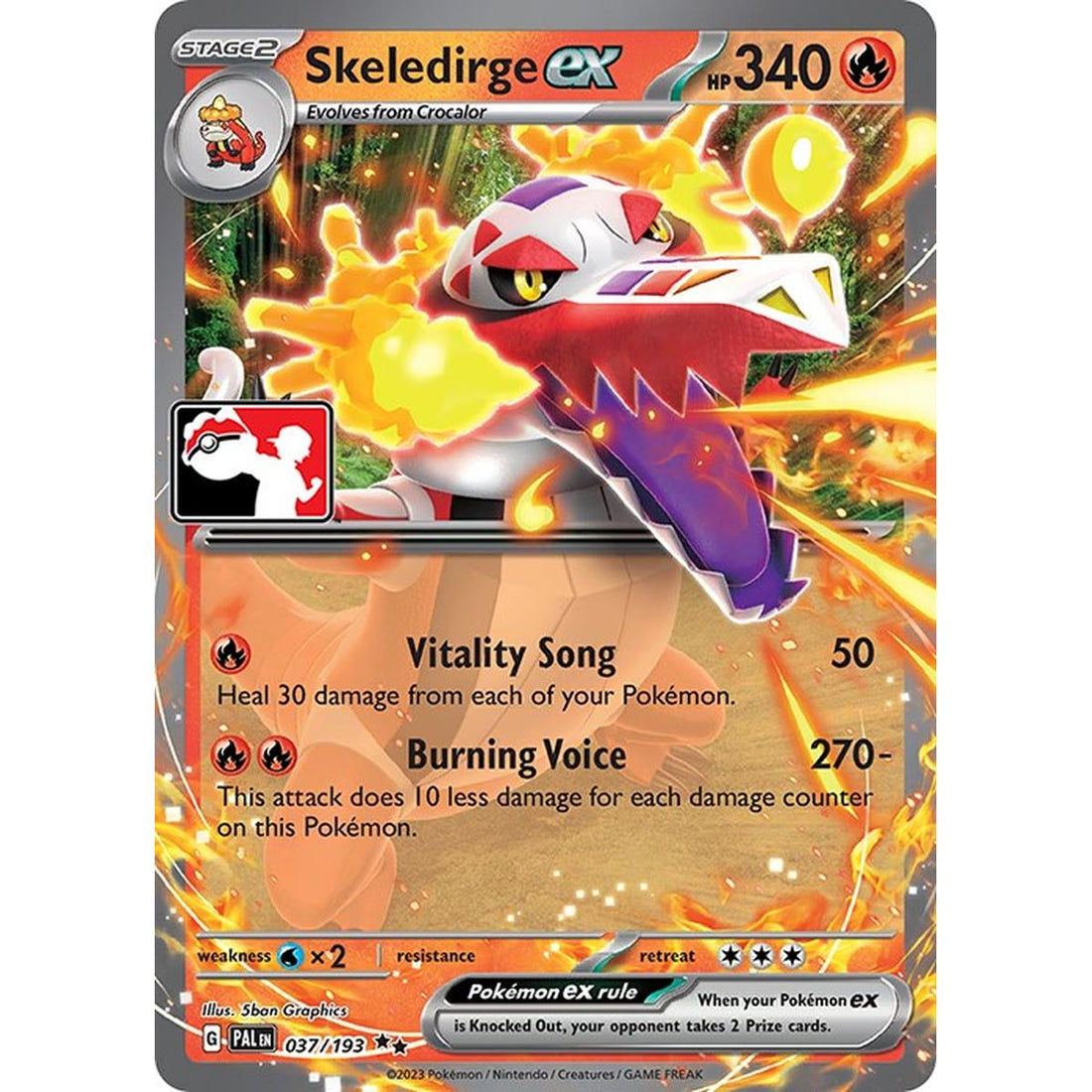 Skeledirge ex - 037/193