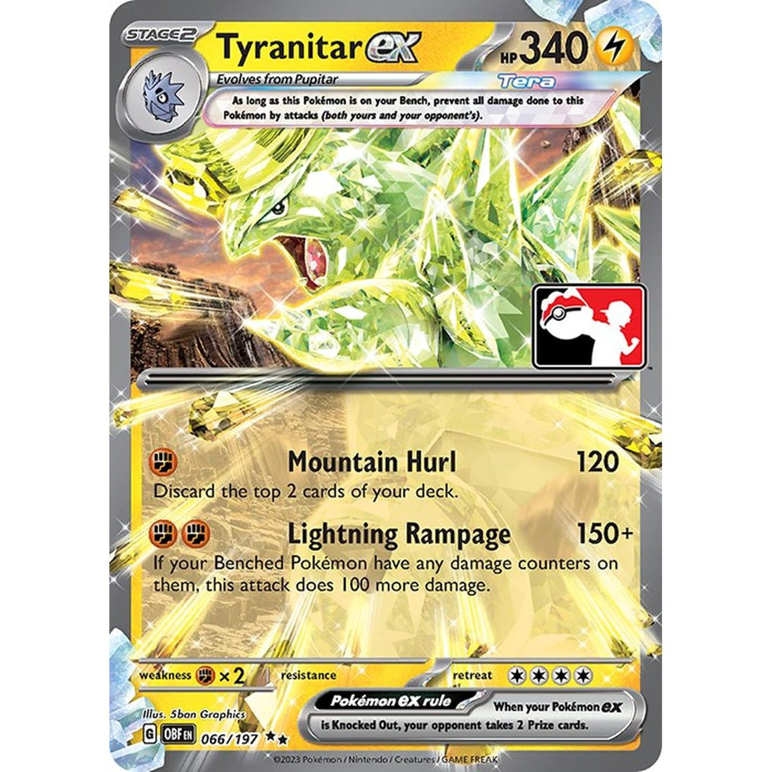 Tyranitar ex - 066/197