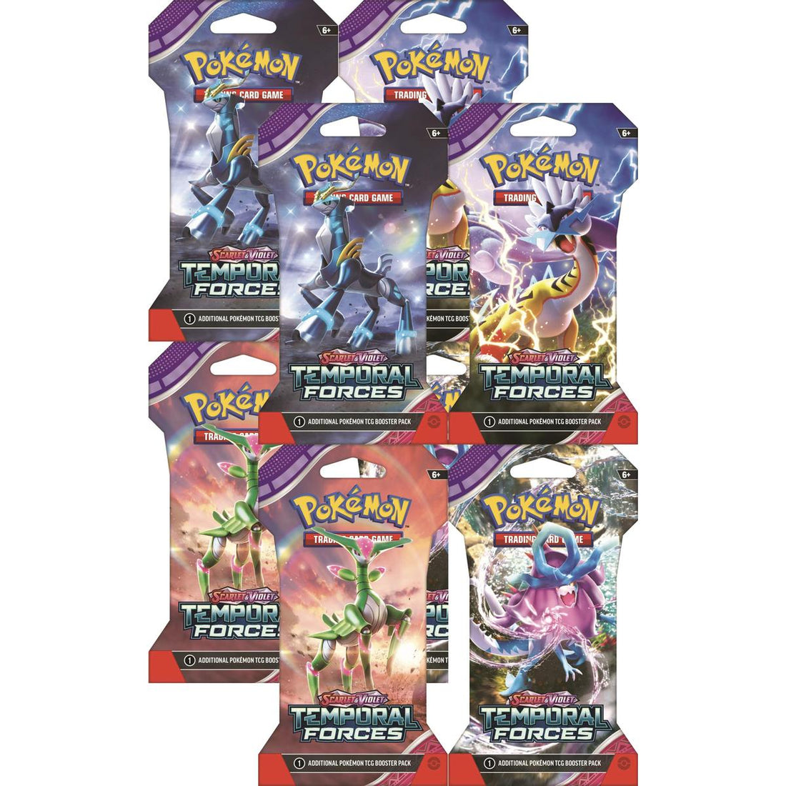 Temporal Forces Sleeved Booster Pack Bundle [Set of 8]