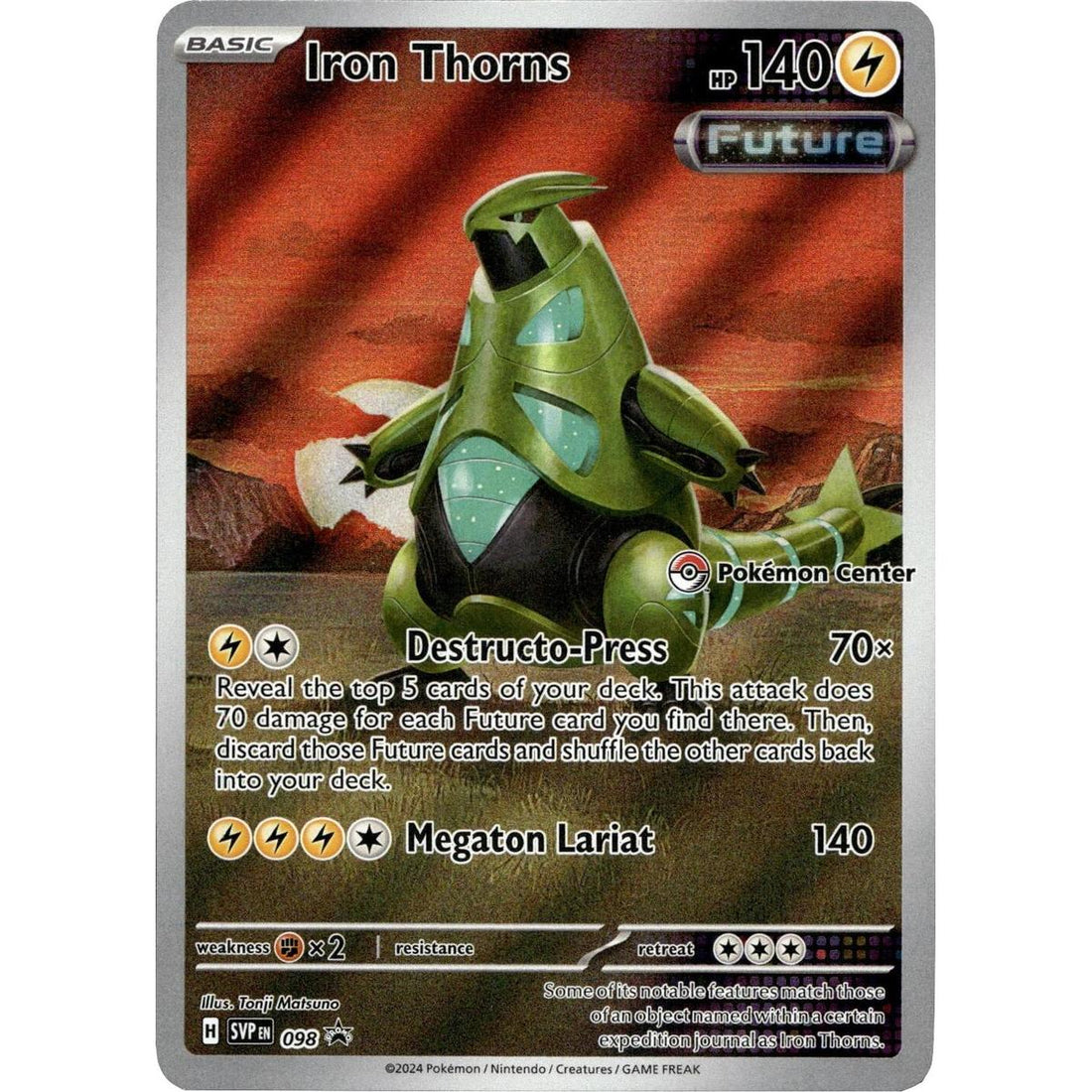 Iron Thorns - 098 (Pokemon Center)