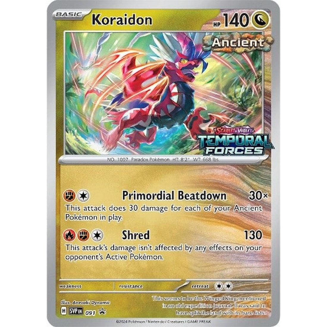 Koraidon - 091 (Prerelease)