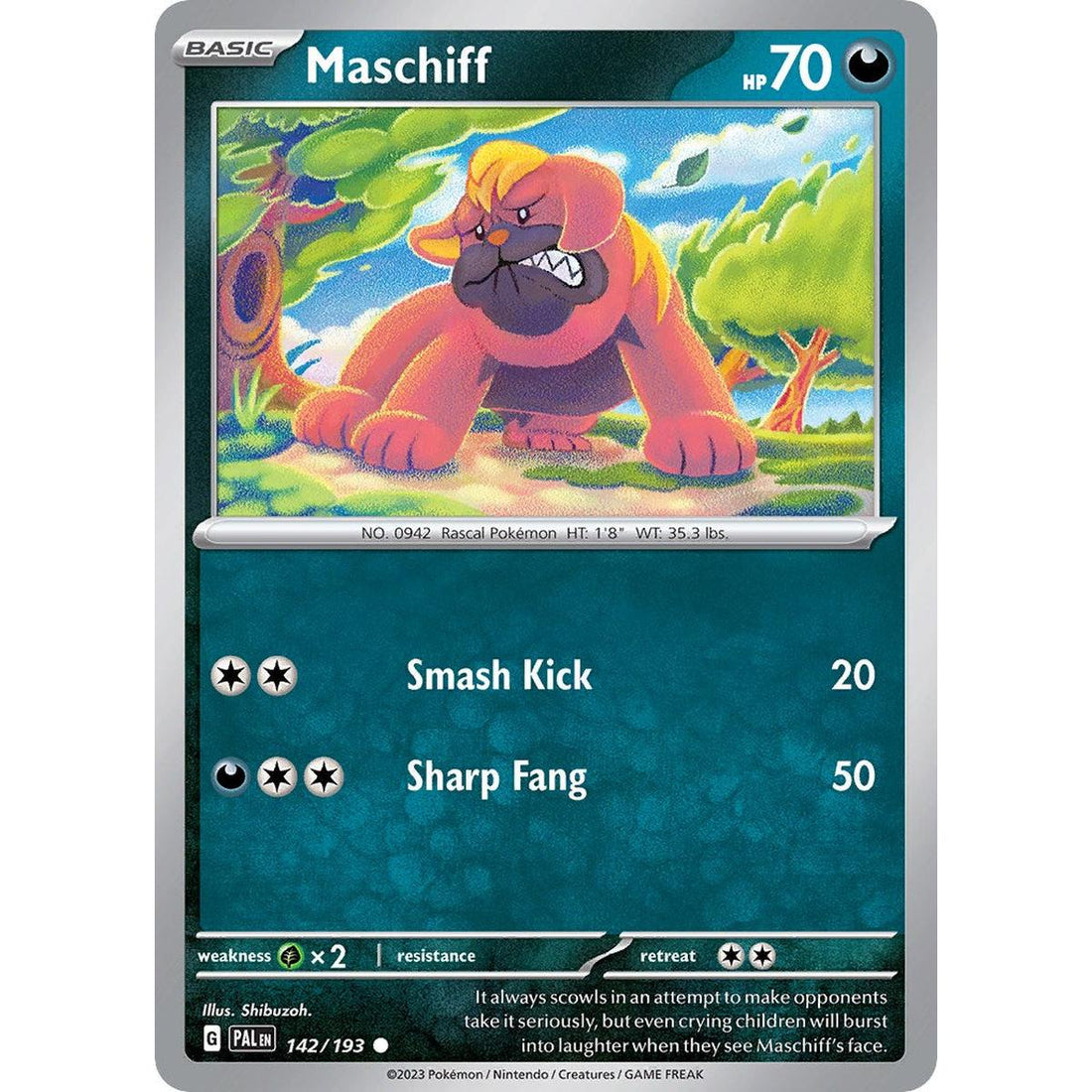 Maschiff - 142/193 (Cosmos Holo)