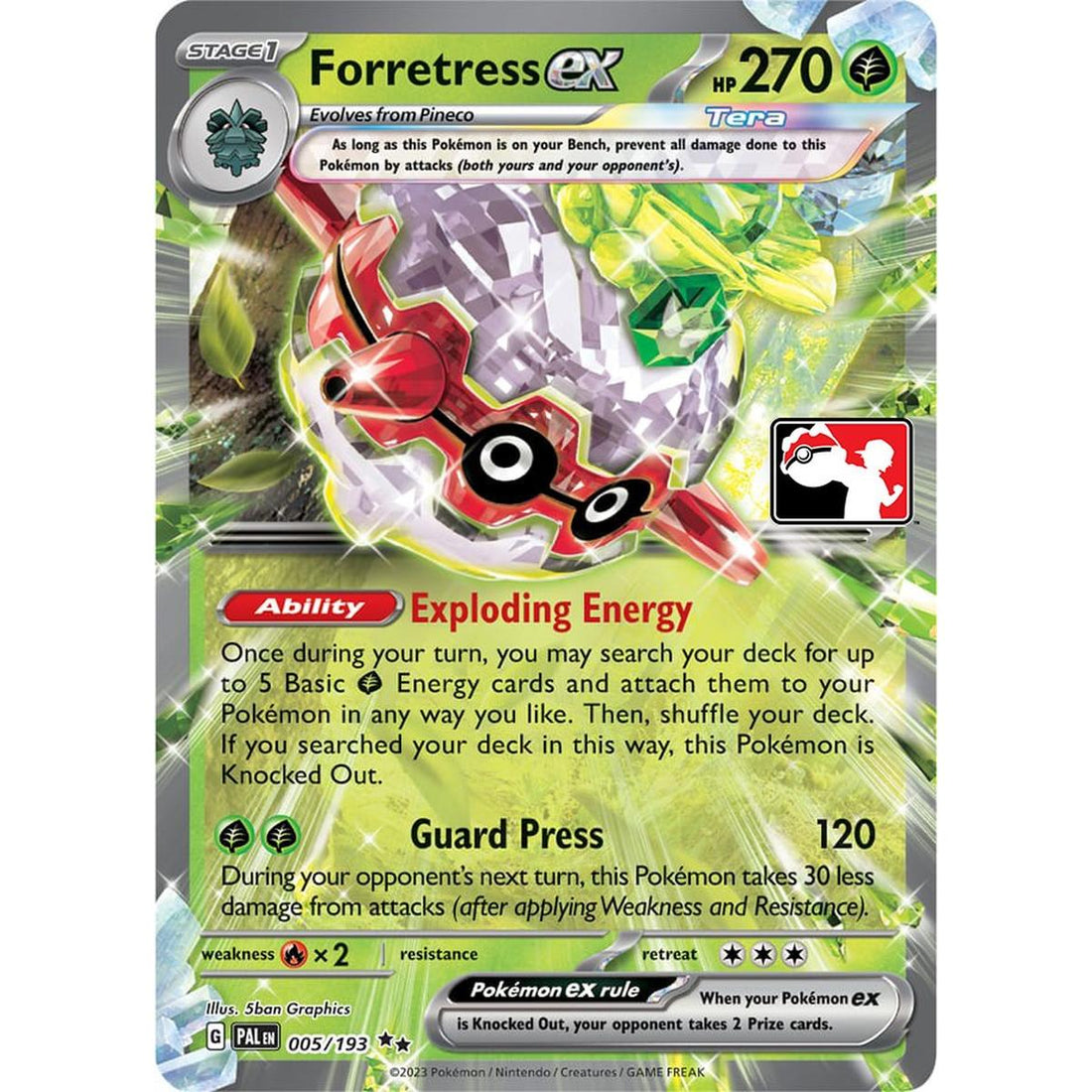 Forretress ex - 005/193