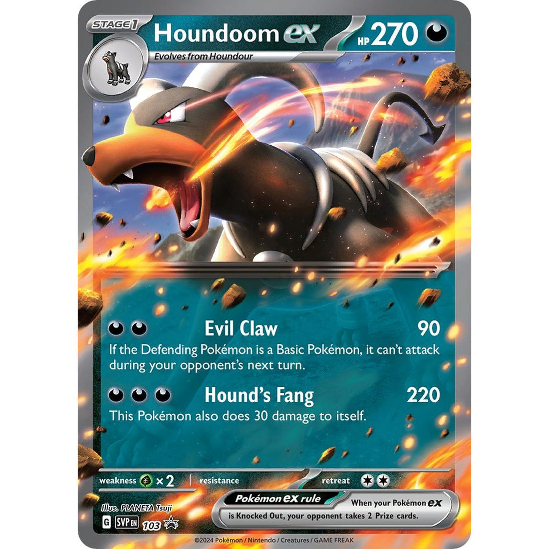 Houndoom ex - 103