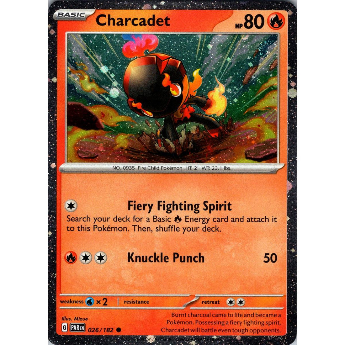 Charcadet - 026/182 (Cosmos Foil)