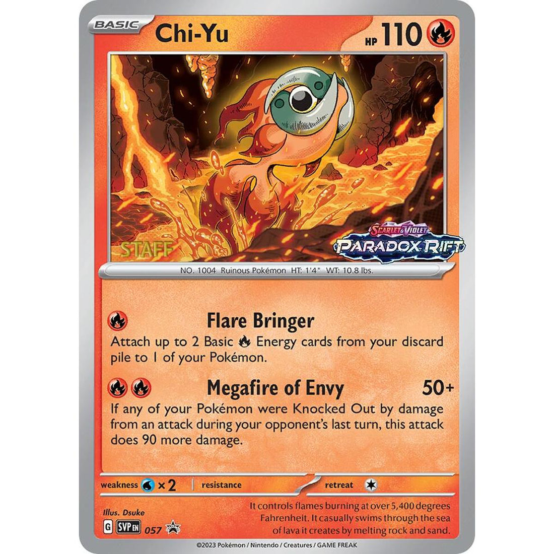 Chi-Yu - 057 (Prerelease) [Staff]