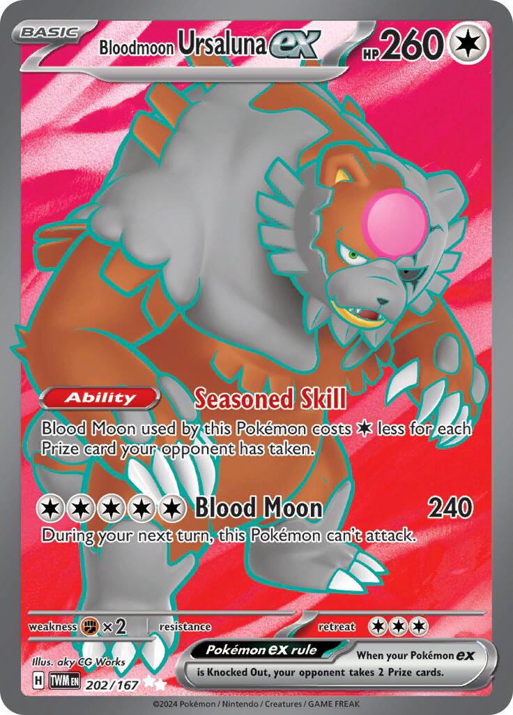Bloodmoon Ursaluna ex - 202/167