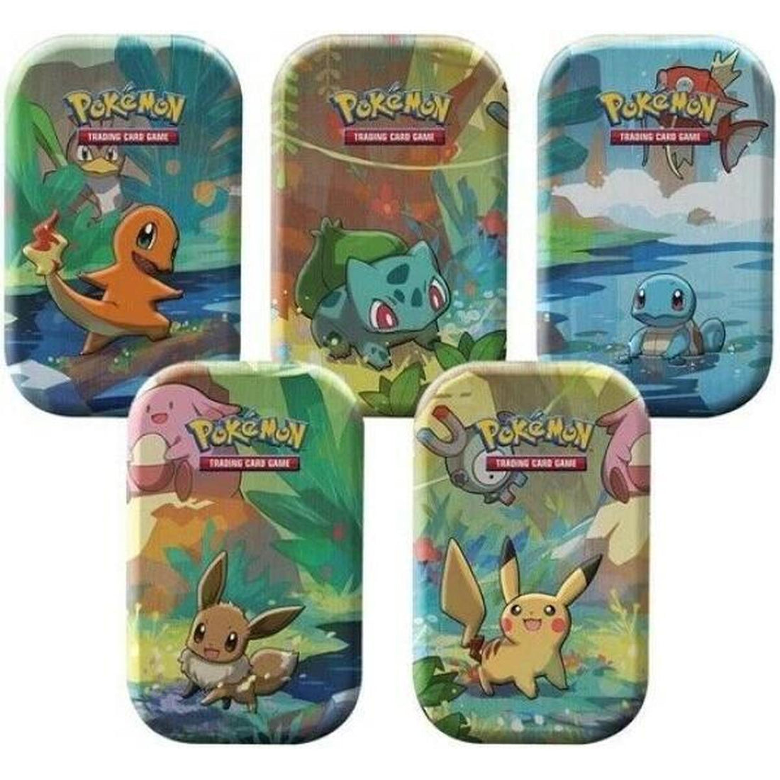 Kanto Friends Mini Tin [Set of 5]