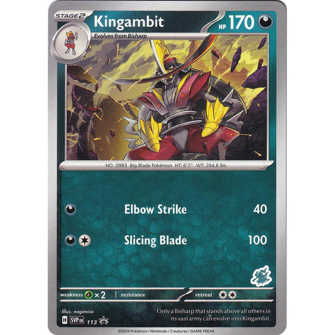 Kingambit - Darkrai Deck
