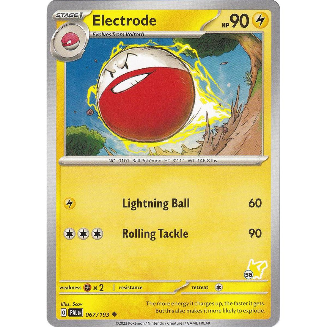 Electrode - Pikachu 56