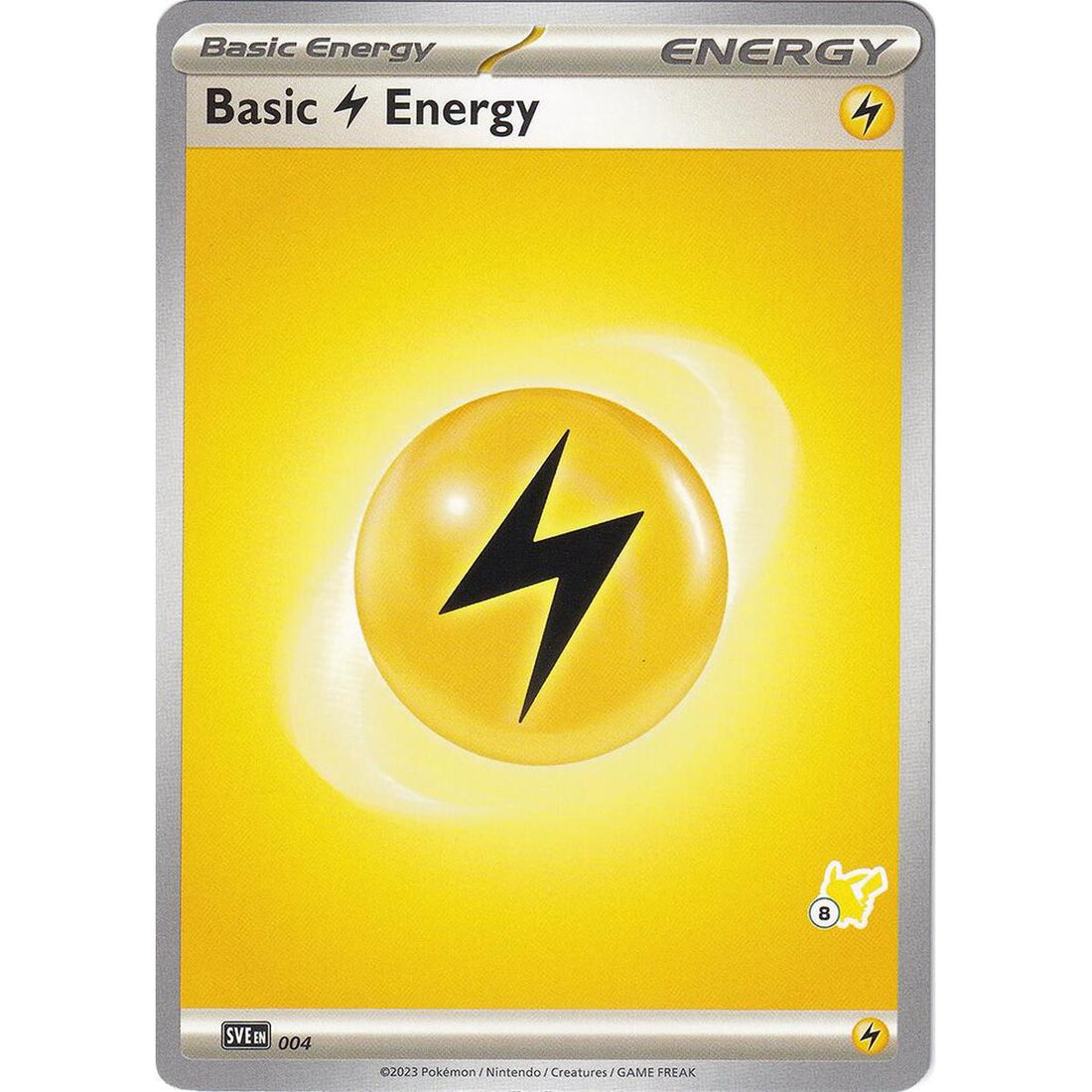 Basic Lightning Energy - Pikachu 8