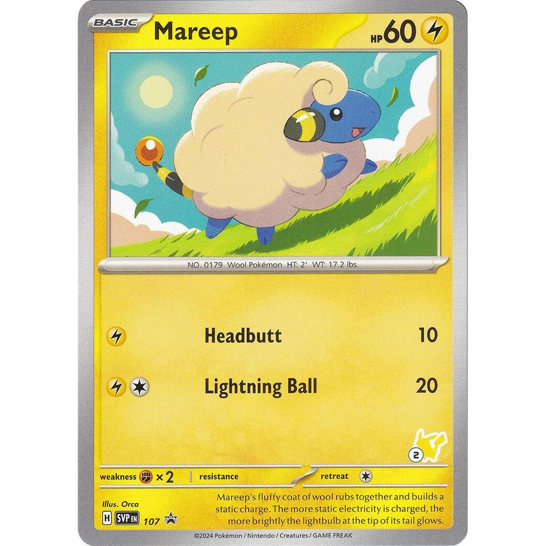 Mareep - Pikachu 2