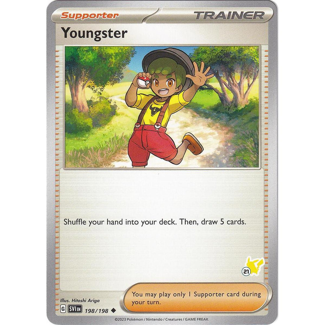 Youngster - Pikachu 21