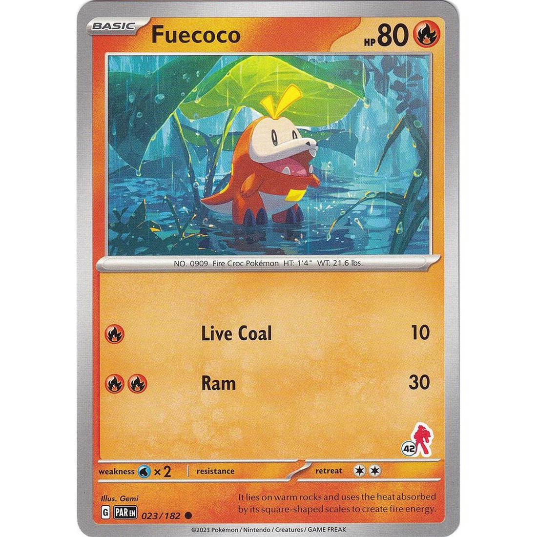 Fuecoco - Armarouge 42