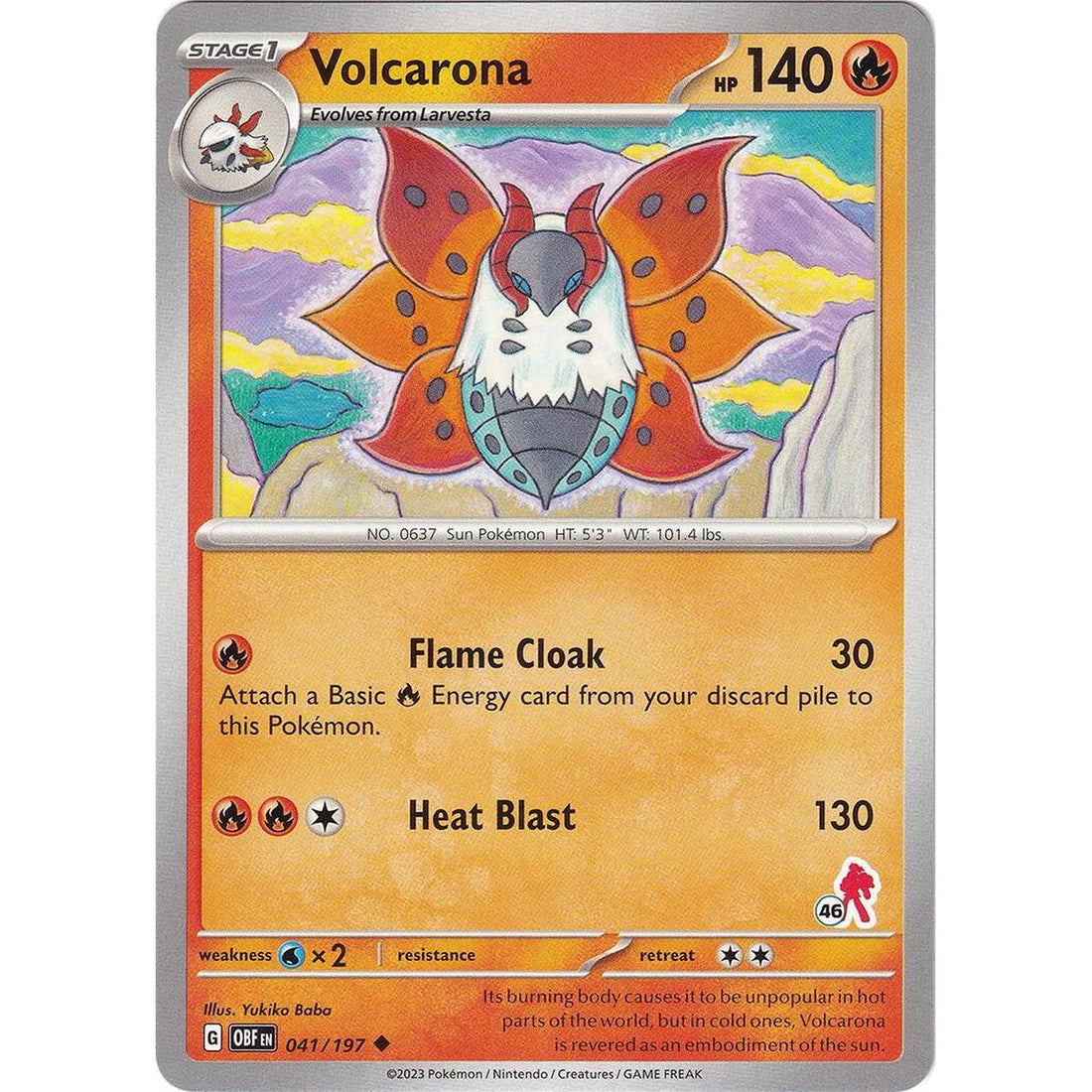 Volcarona - Armarouge 46